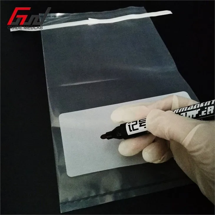 3 lab sample bags with iron wire